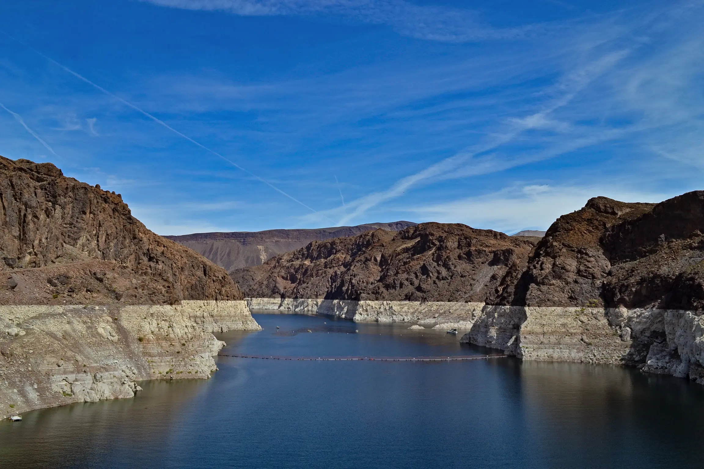Lake Mead shoreline near Hoover Dam